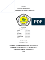 Tugas Makalah Matematika Kombinatorik