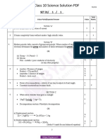 CBSE Class 10 Science Solutions 2019 Set 4 PDF