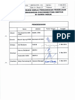 IKA 018 R-1 PEMASANGAN DISCONECTING SWITCH Di GI