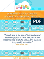 2 Role of ICT in T-L Process