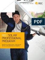 REC Solar Professional Program