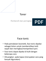 Toner Wajah Kering Dan Normal