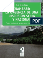 Libro INAMBARI: La Urgencia de Una Discusión Seria y Nacional. Por Ing - José Serra