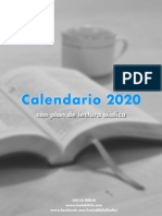 Plan de Lectura 2020 PDF