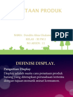 Macam-Macam Display Dendito Ahza G