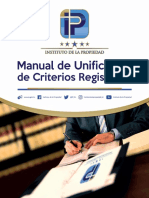 Manual de Unificacion de Criterios Registrales