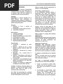 Law On Partnership and Corporation by Hector de Leon
