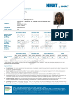 Exam Score Card GD190011105 PDF