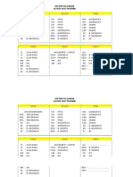 Daftar Pelajaran Sigit