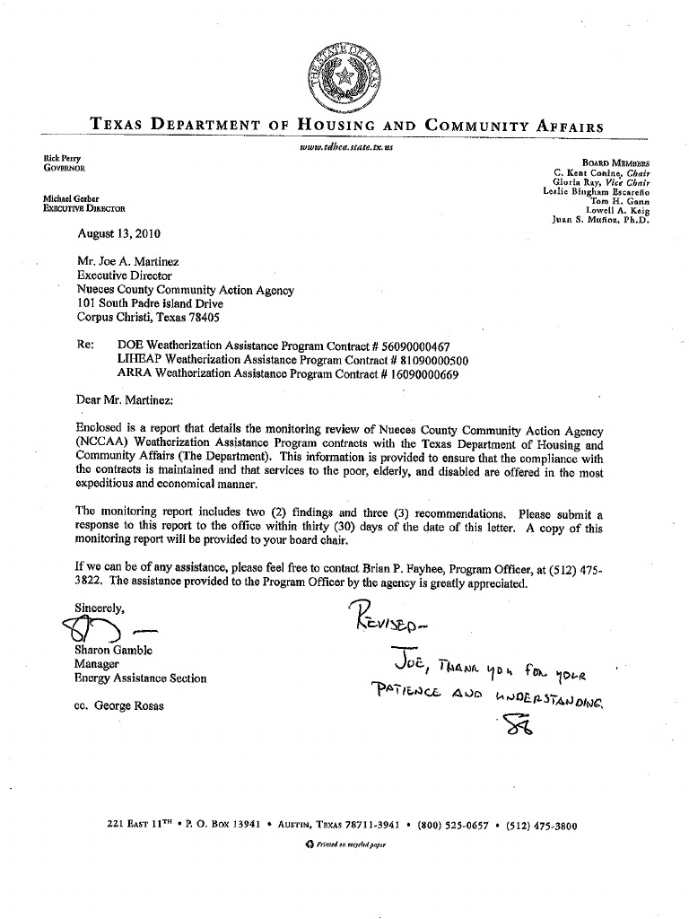Weatherization Inspection Reports | PDF