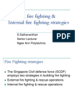 External Ire Fighting & Internal Fire Fighting Strategies - S.Sathananthan