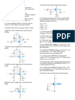 Sample Problem For Quiz 2