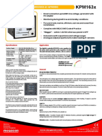 Datasheet KPM163x PDF