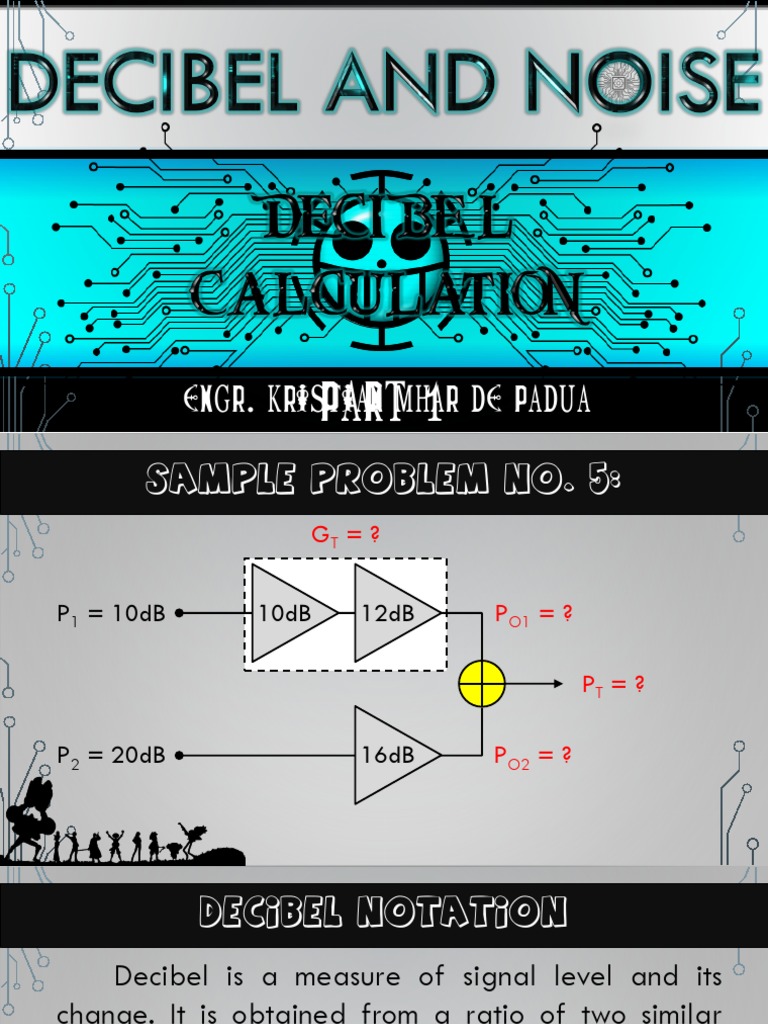 Understanding Decibel Notation and Noise | PDF | Decibel | Signal To ...