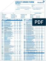 Consultant Product Order Form New PDF