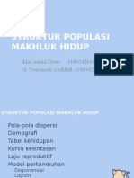 STRUKTUR POPULASI MAKHLUK HIDUP Kel.6