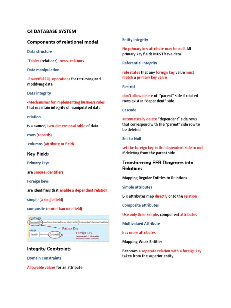 Relational Database System Guide | PDF | Relational Database ...