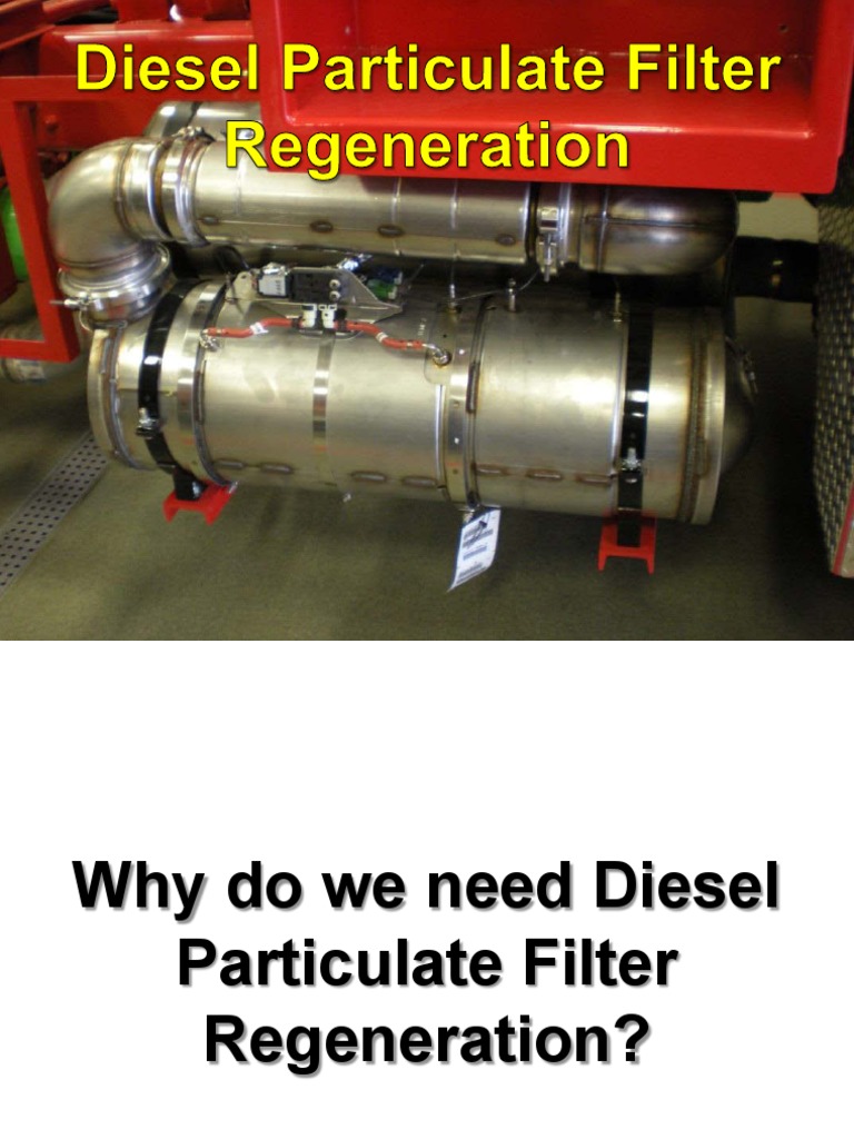 Diesel Particulate Filter Regeneration PowerPoint PDF PDF Engines