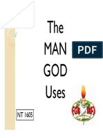 The Man God Uses