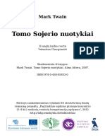 Tomo Sojerio Nuotykiai