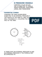 Thin Walled Pressure Vessels