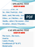 Tips For Speaking Test Part 1