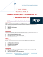 (April-2019) New PassLeader 2V0-01.19 Exam Dumps PDF