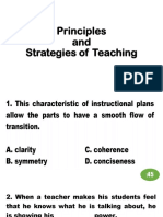 Principles of Teaching