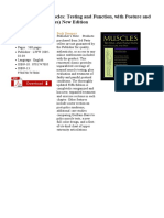 Muscles Testing and Function PDF