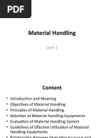 Material Handling Unit 1