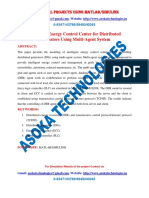 Intelligent Energy Control Center For Distributed Generators Using Multi-Agent System