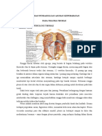 Laporan Pendahuluan Trauma Thorax