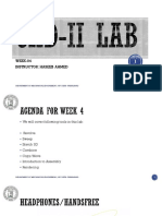 CAD-II Lab (Week-04)