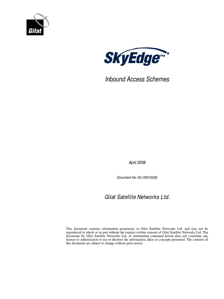 Configuring SkyEdge Access Schemes | PDF | Channel Access Method ...