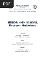 SHS Research Guidelines V.2