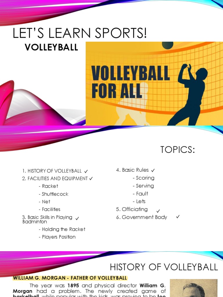 Volleyball PDF | PDF | Volleyball | Athletic Sports