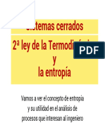 Tema 3. Termodinámica - El Segundo Principio de La Termodinámica y La Entropía