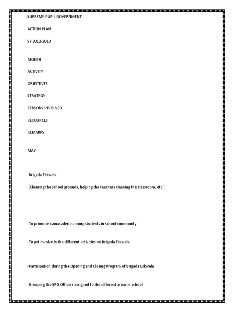 Action Plan | PDF | Teachers | Behavior Modification