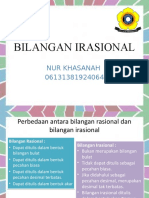 Bilangan Irasional