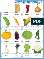 vegetables vocabulary esl picture dictionary worksheets for kids.pdf