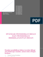 STANDAR PENDIDIKAN BIDAN