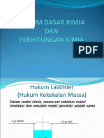 Hukum Dasar Kimia1