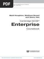 Cambridge IGCSE Enterprise Coursebook | PDF