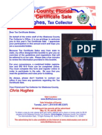Chris Hughes,: Okaloosa County, Florida 2010 Tax Certificate Sale