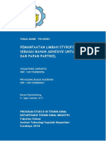 Pemanfaatan Limbah Styrofoam Sebagai Bahan Adhesive Untuk Kayu Dan Papan Partikel PDF