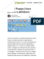 Taking Puppy Linux for a Walk RO