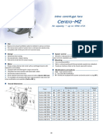 Ventilator de Tubulatura Blauberg Centro MZ 315 - Fisa - Tehnica