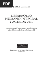 Desarrollo Humano Integral y Agenda 2030 PDF