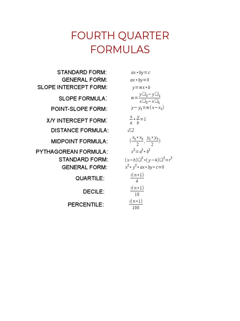 Formula | PDF