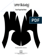 Round Puppet Head Pattern PDF